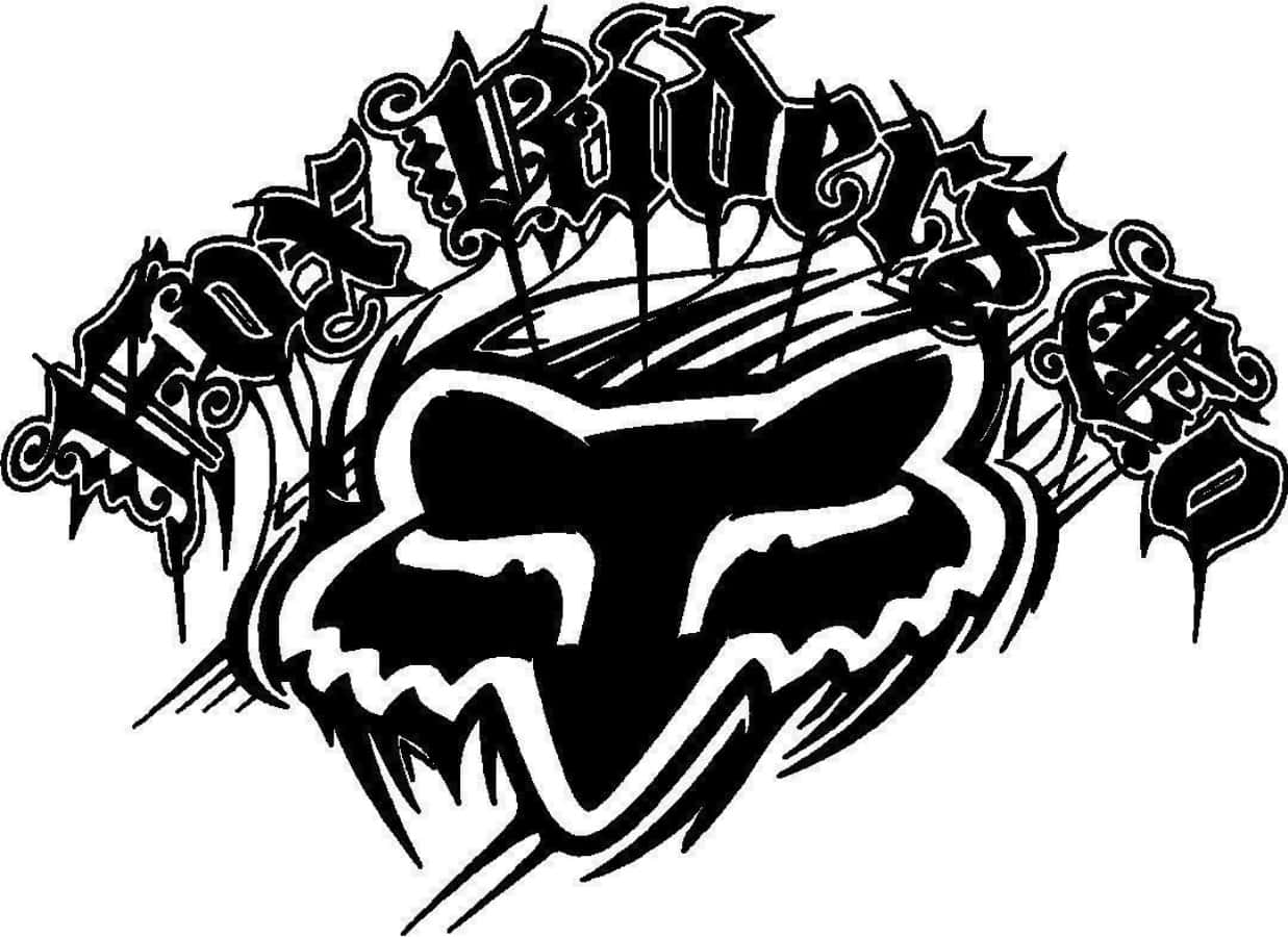 Fox Riders Co Logo Wallpaper