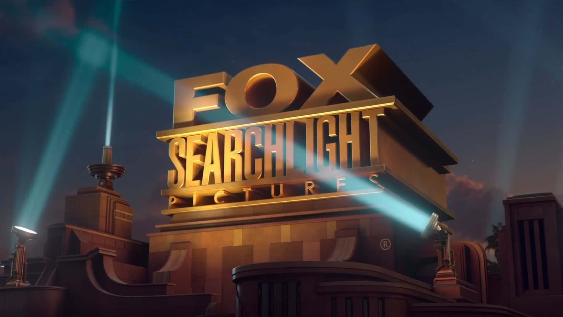 Fox Searchlight With Pastel Blue Spotlights Picture