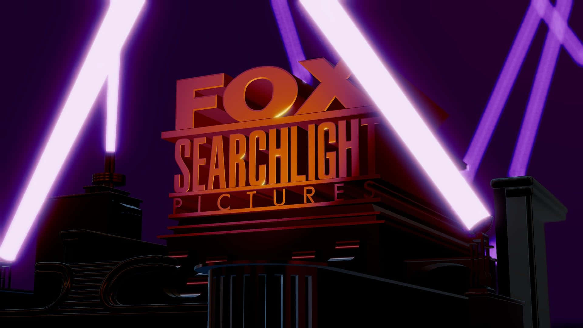 Fox Searchlight With Purple Spotlights Picture