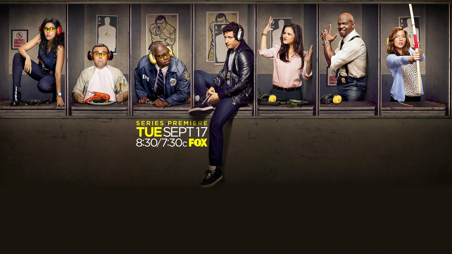 "Ready to join the squad? Watch 'Brooklyn Nine Nine' tonight on FOX!" Wallpaper