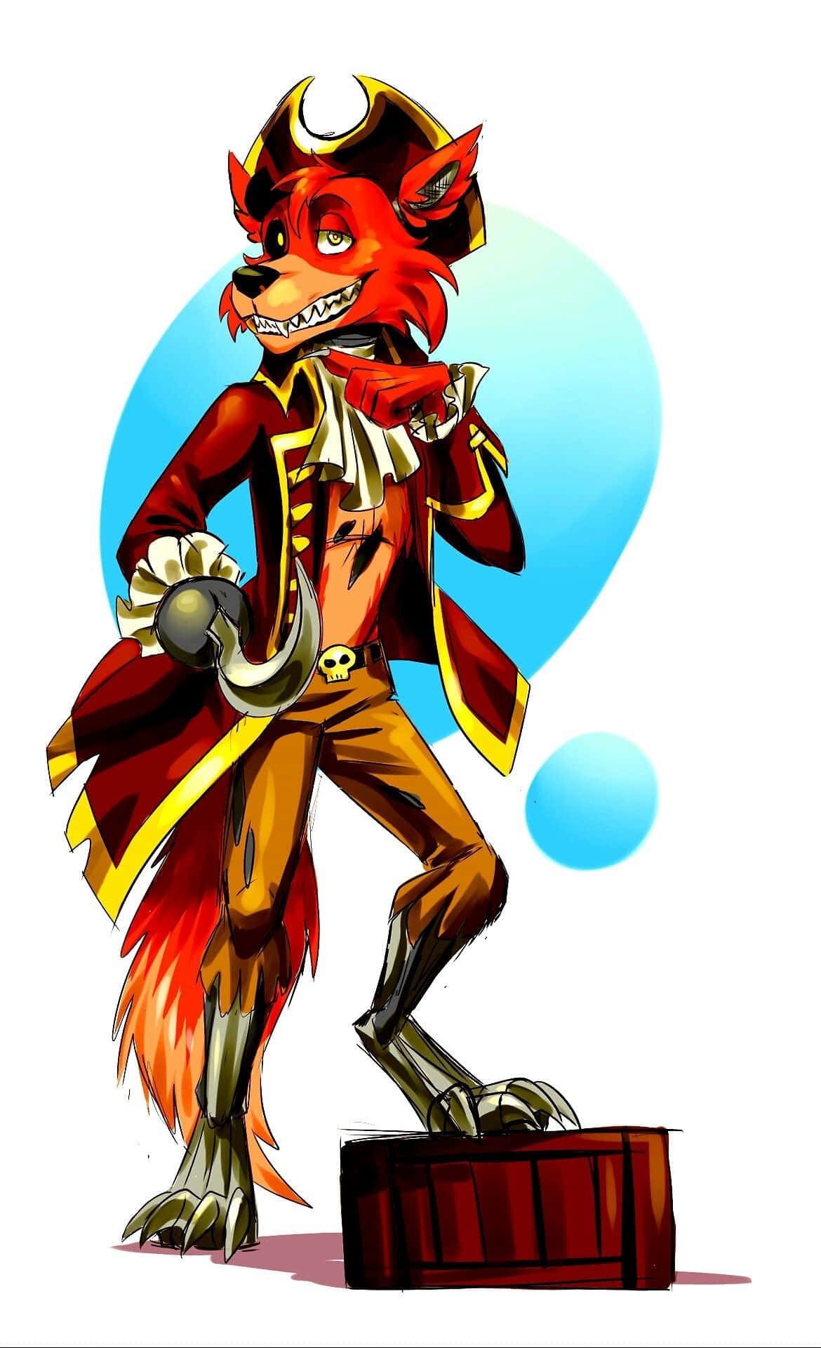 Foxy,la Última Pose Del Pirata Fondo de pantalla