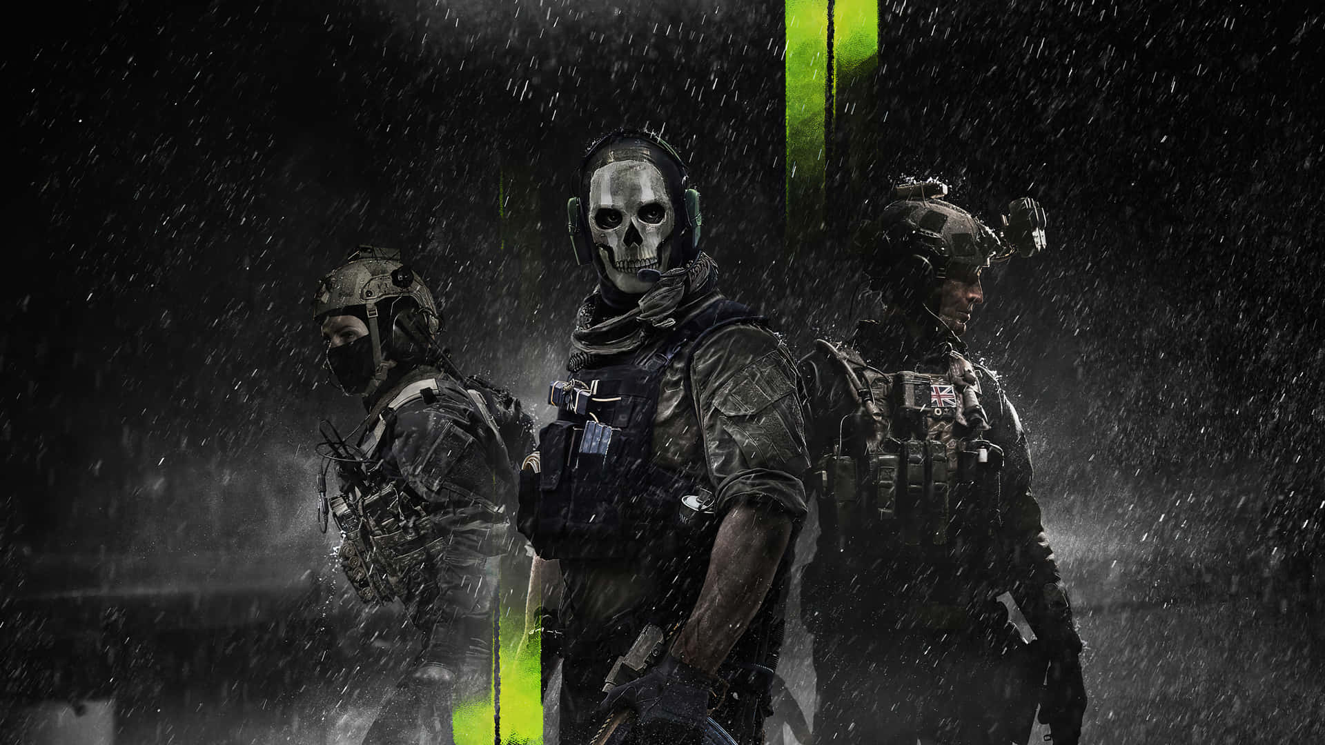 Intense First Person Shooter Gaming Experience Wallpaper