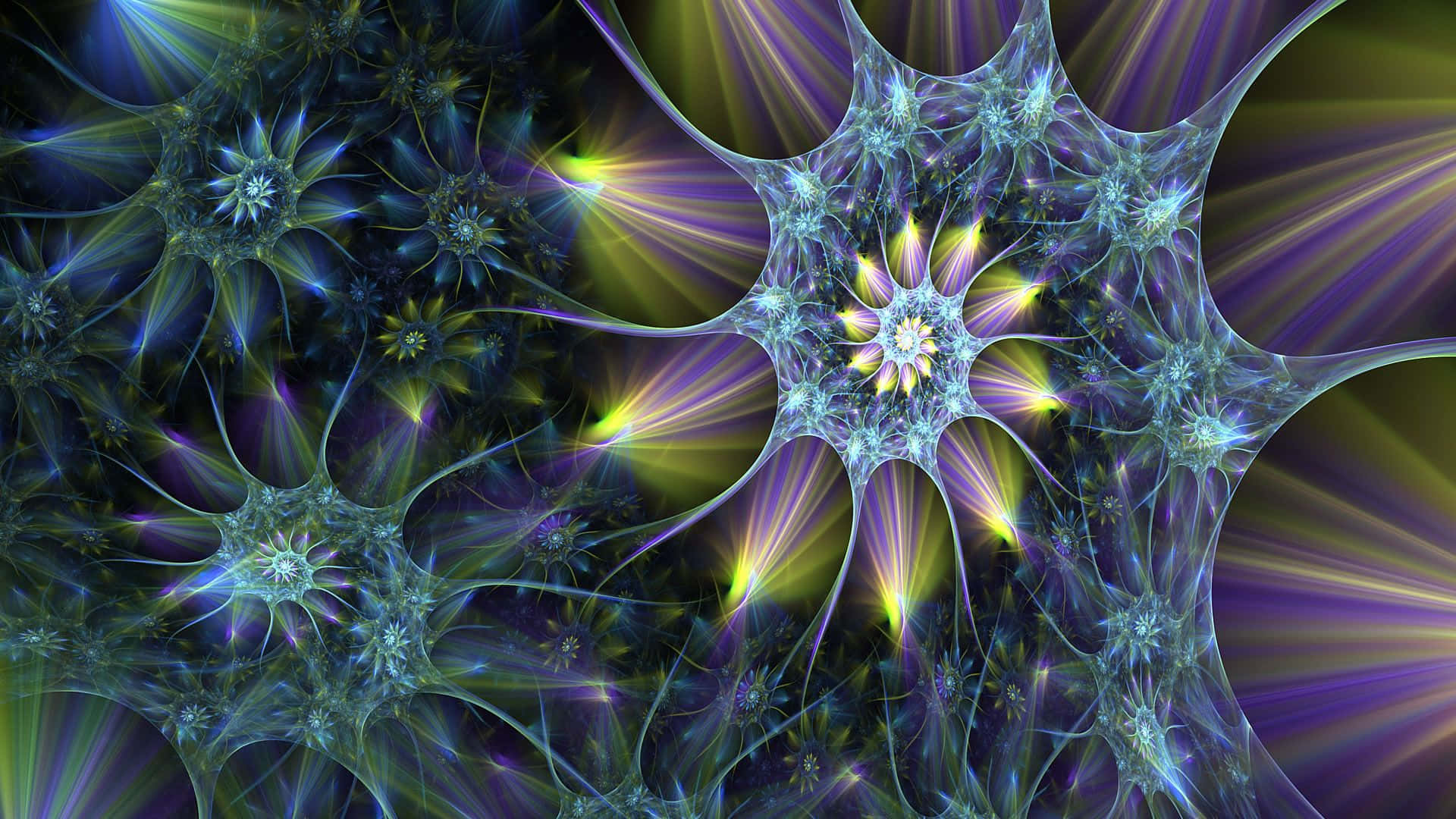 Captivating Fractal Geometry Abstract Pattern