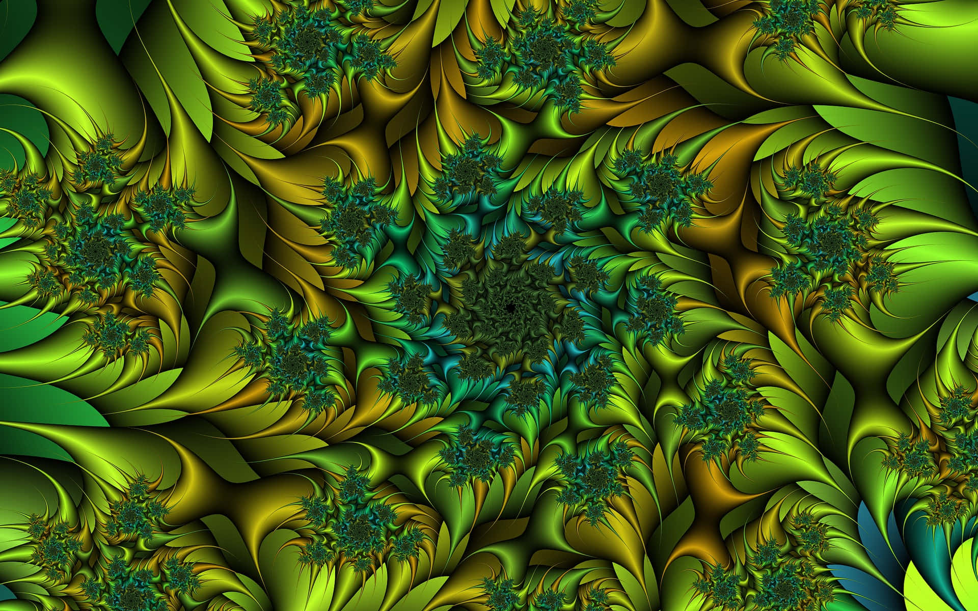 Abstract Fractal Background Wallpaper