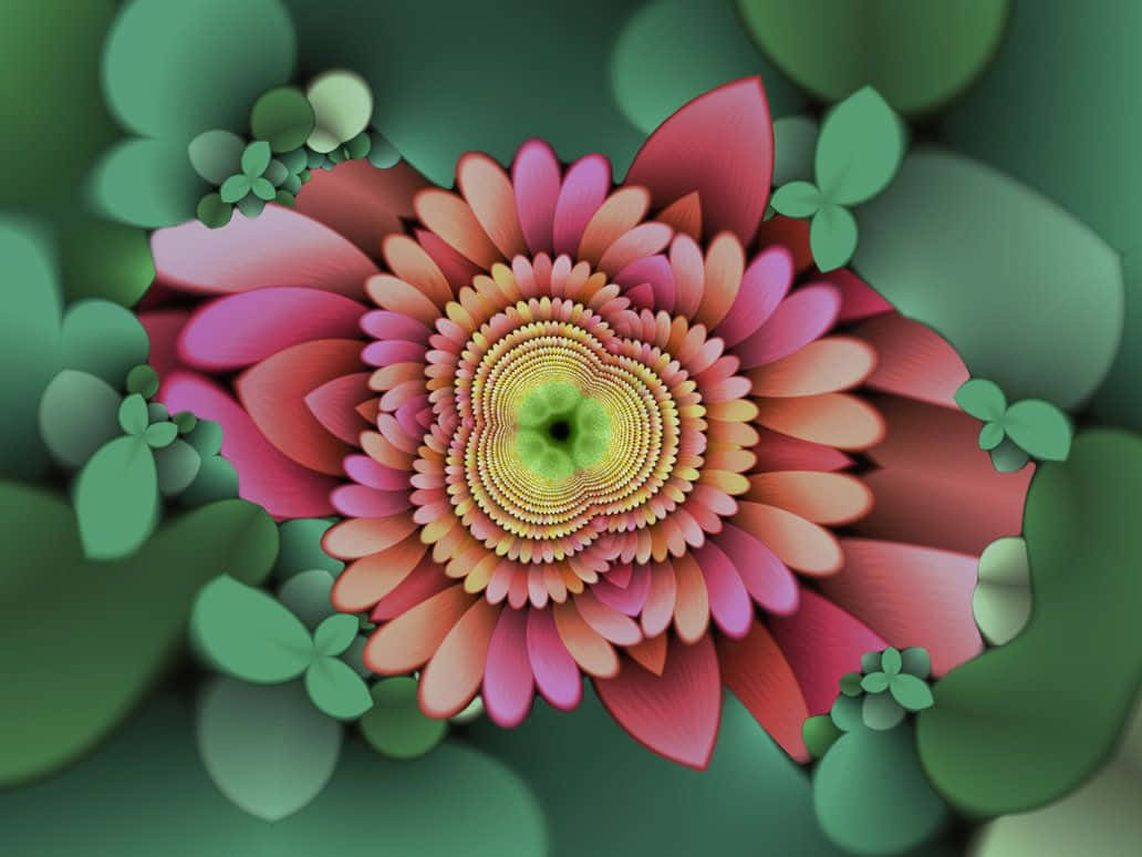 "A Colorful Fractal Pattern"