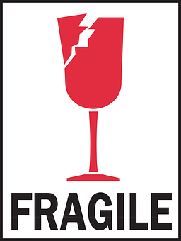 Fragile Glass Icon PNG