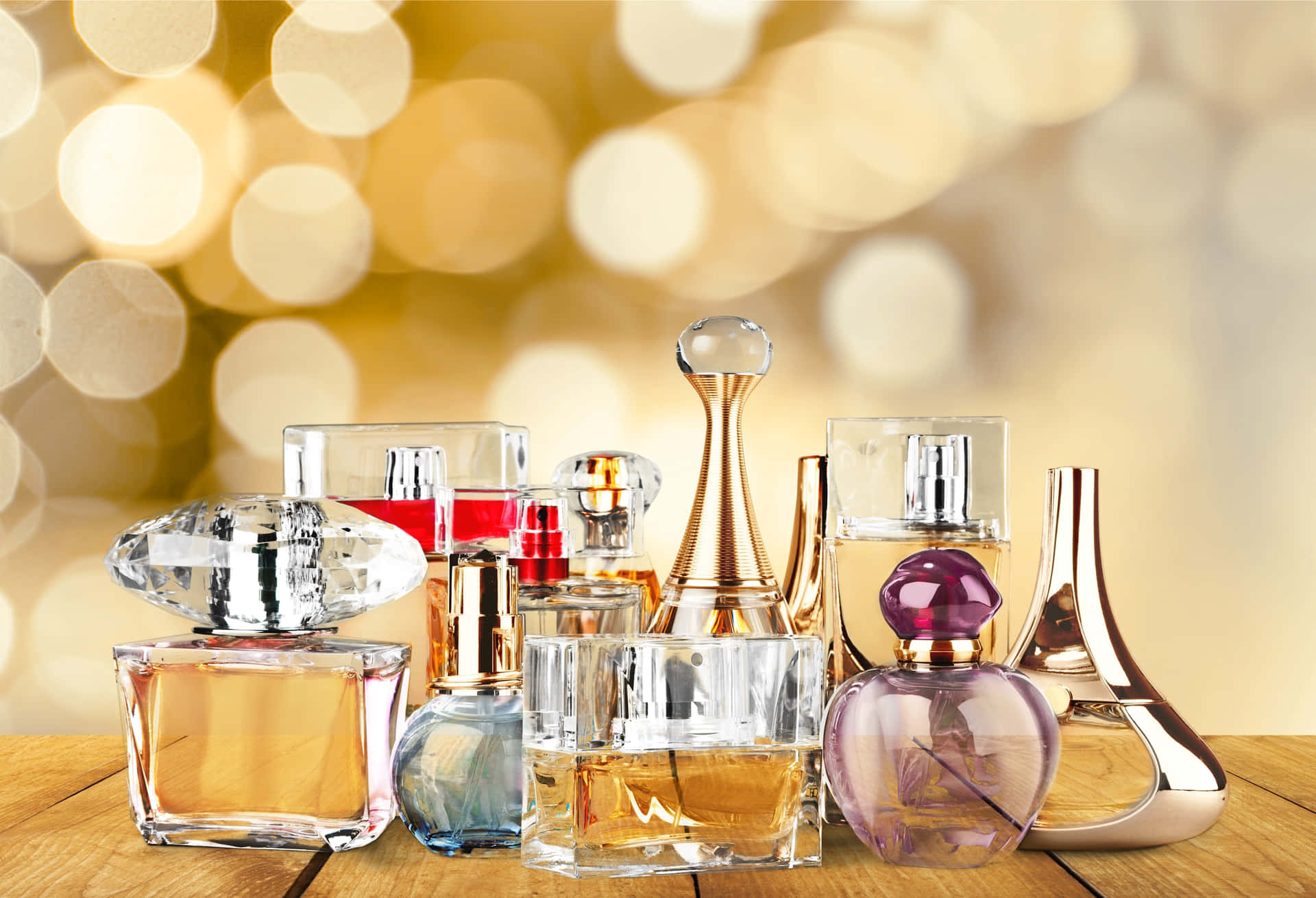 Indulge your senses with the luxurious scent of your favorite fragrance Wallpaper