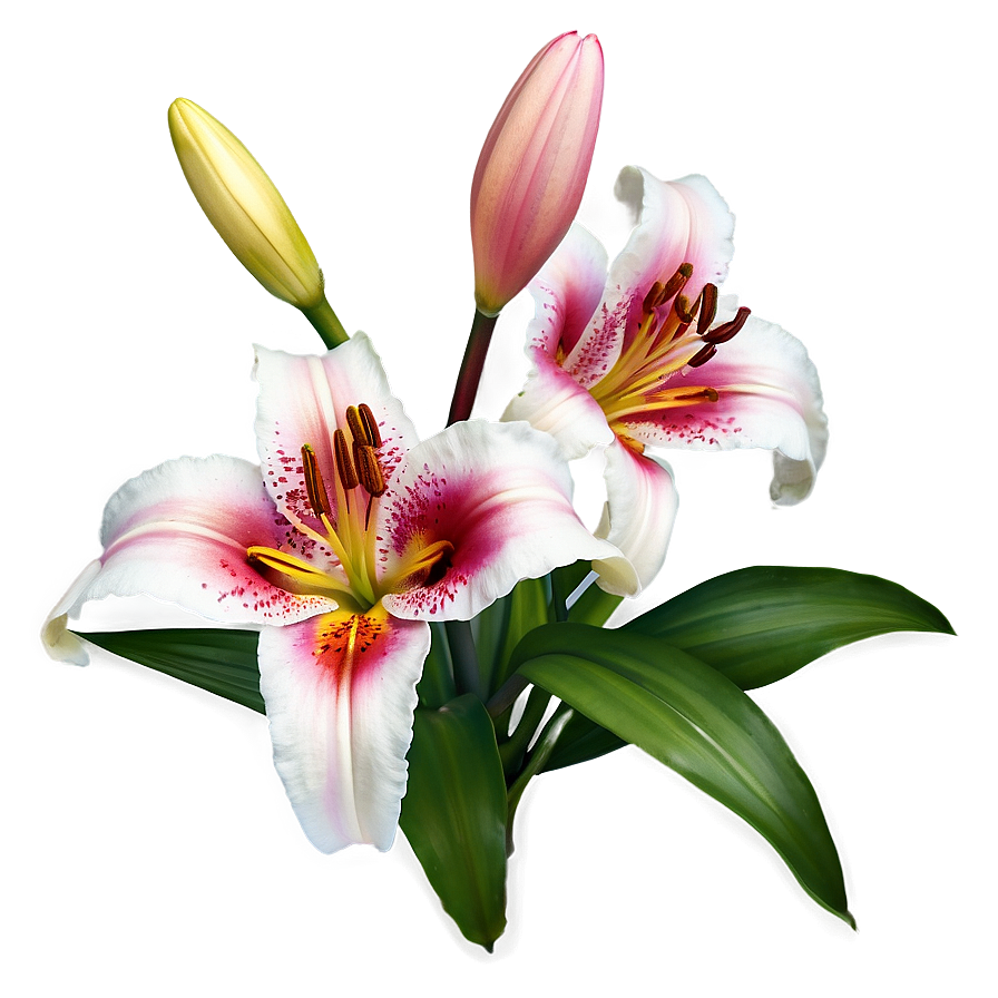 Fragrant Lily Flower Png 06272024 PNG