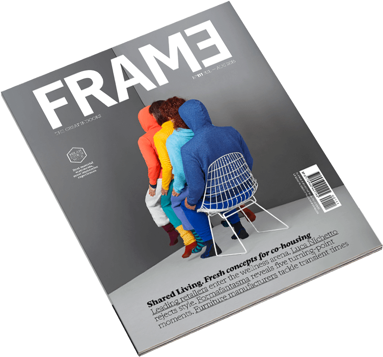 Frame Magazine Cover Shared Living Concept PNG