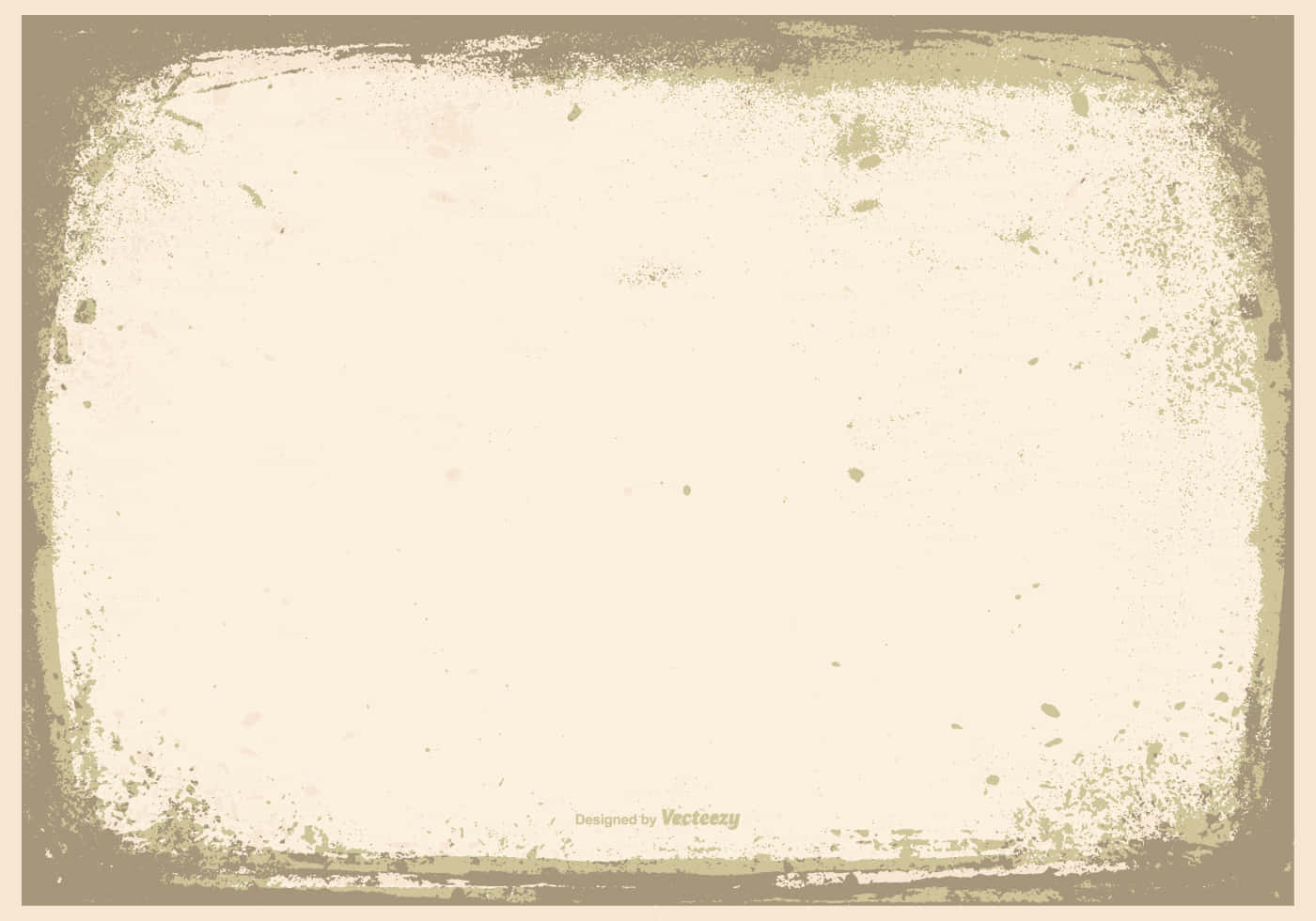 Grunge Background With A Square Frame
