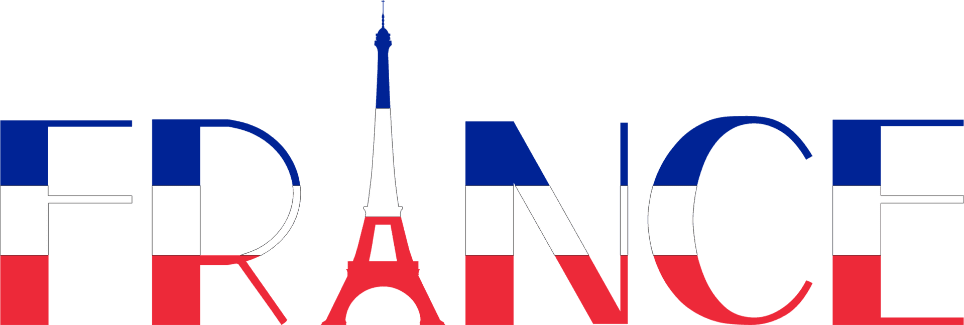 France Eiffel Tower Graphic PNG