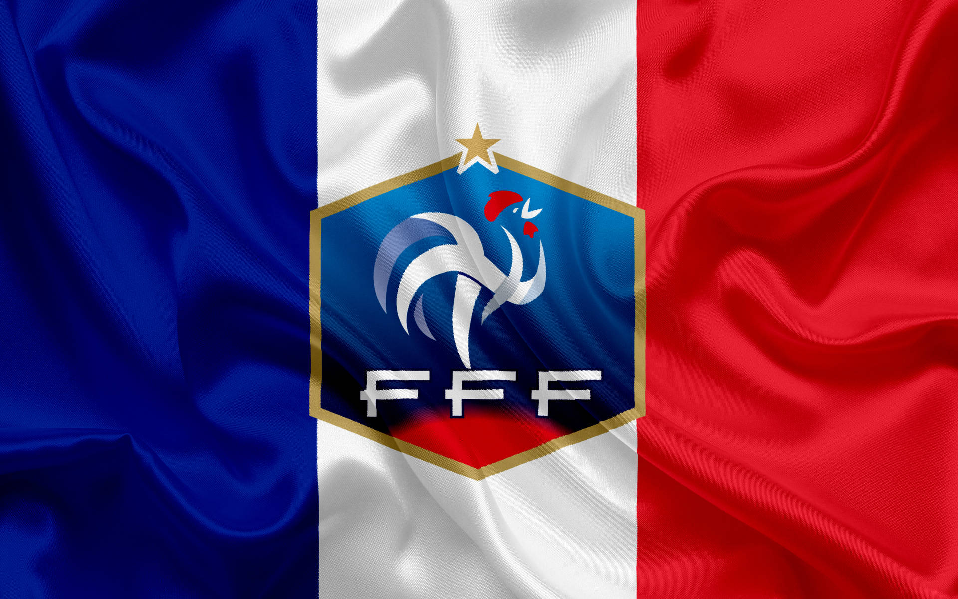 France National Football Team Flag Background