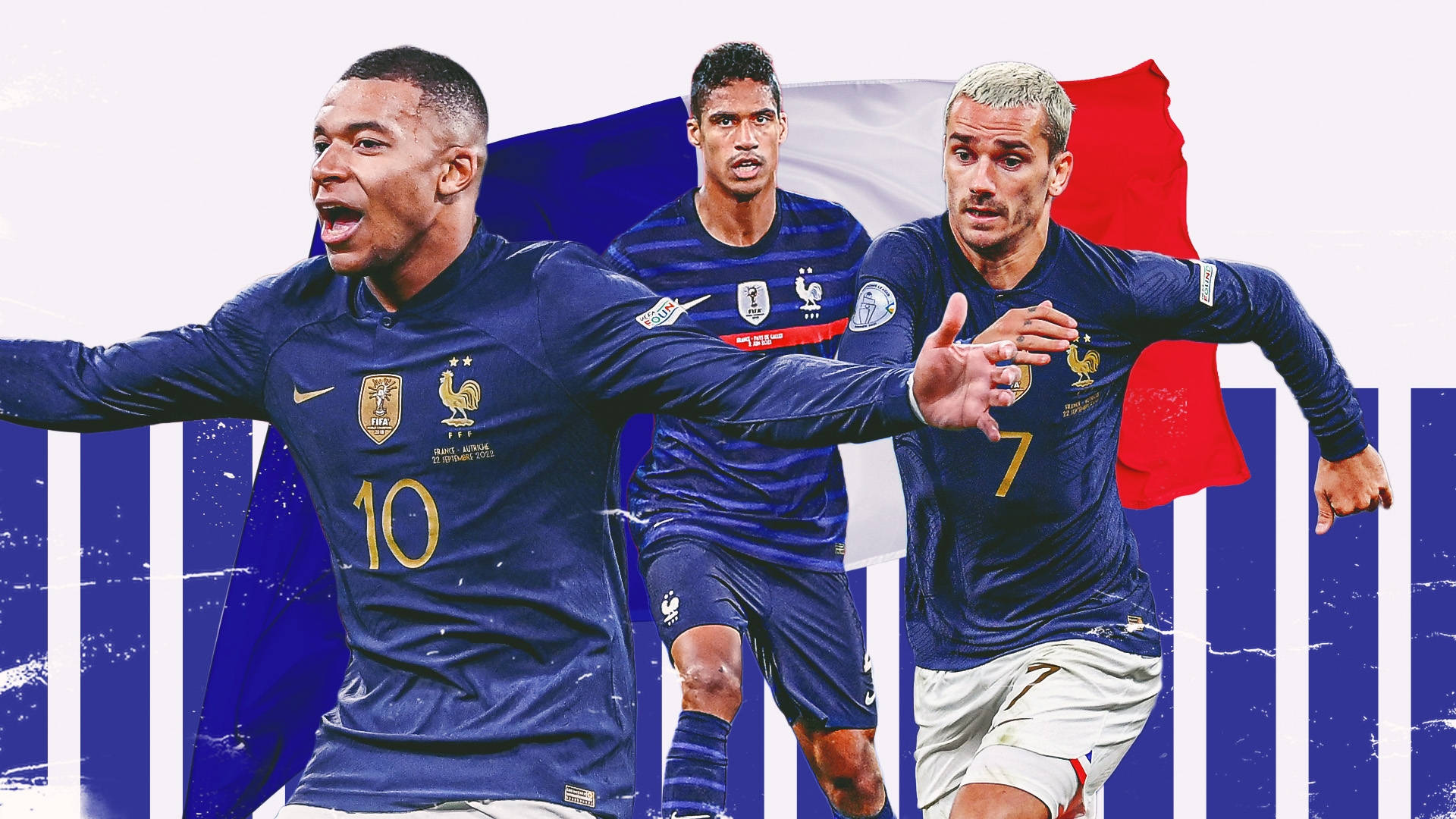 France National Football Team Illustration