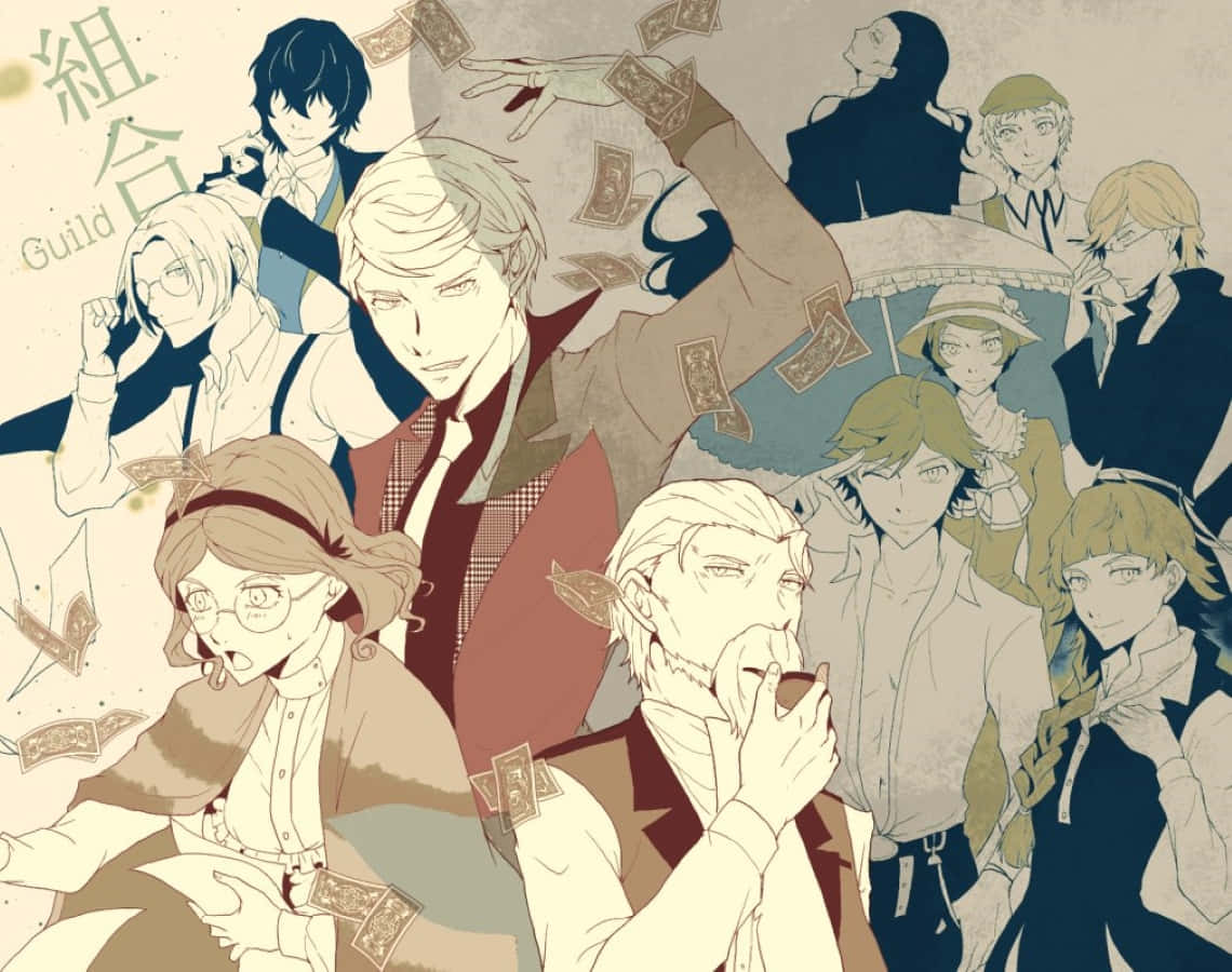 Francis F. - The Leader Of The Guild In Bungo Stray Dogs Wallpaper