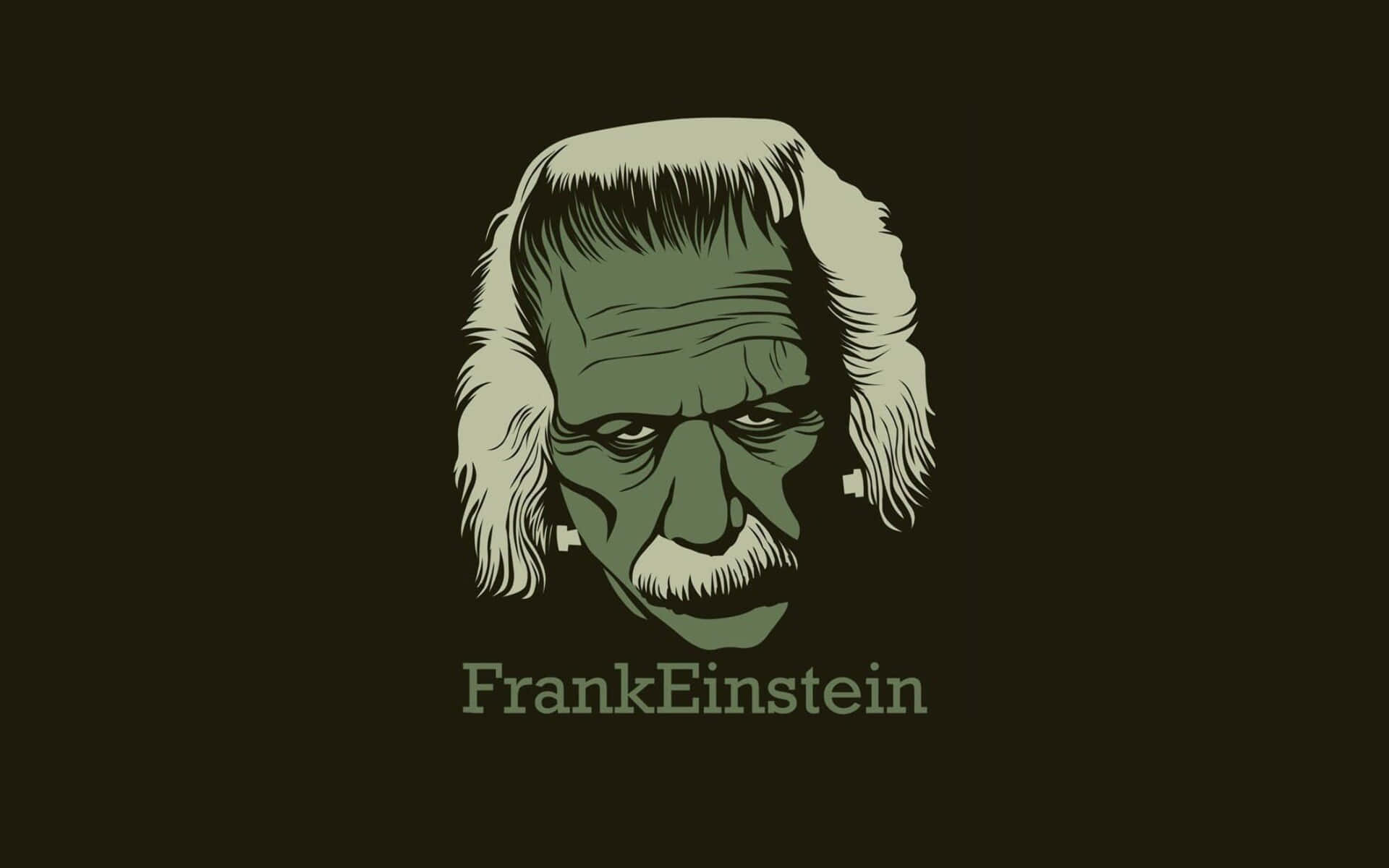 Frank Einstein Creative Mashup Wallpaper