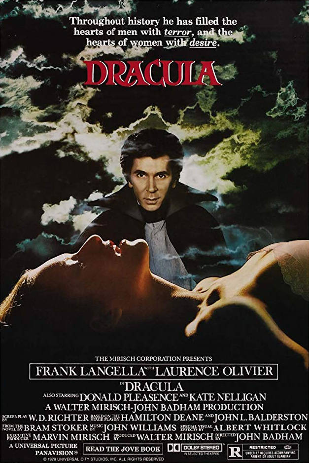 Manifestodi Frank Langella Dracula Sfondo