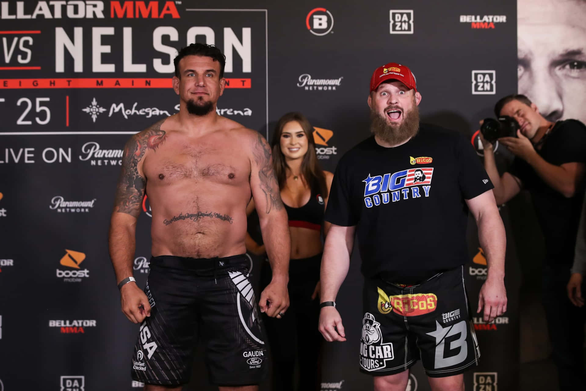 Frank Mir And Roy Nelson Wallpaper