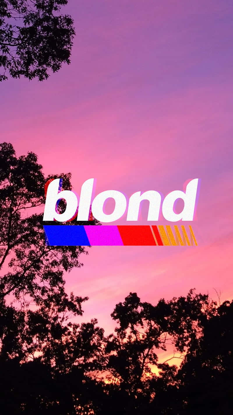 Frank Ocean Blond Aesthetic Sunset Wallpaper