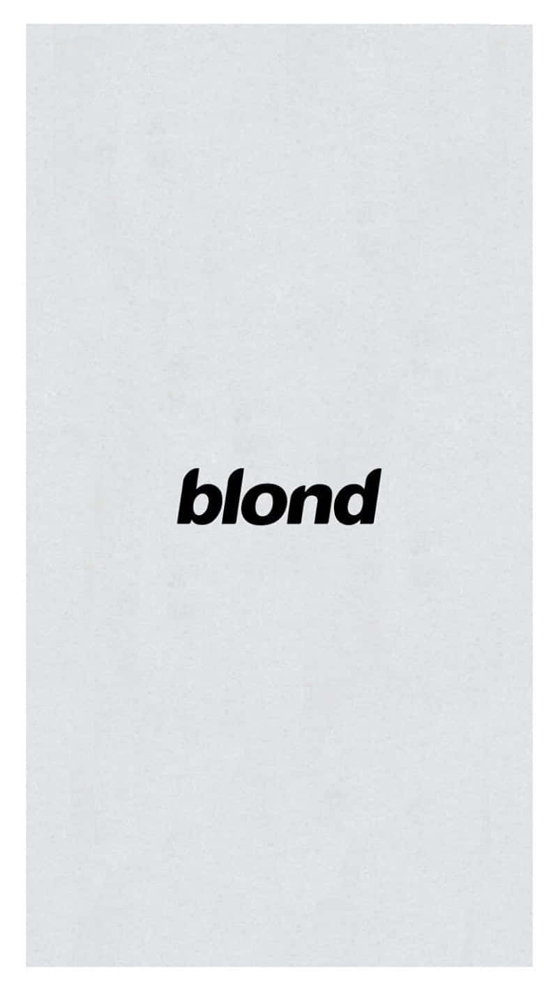 Frank Ocean Blond Album Cover Art Achtergrond