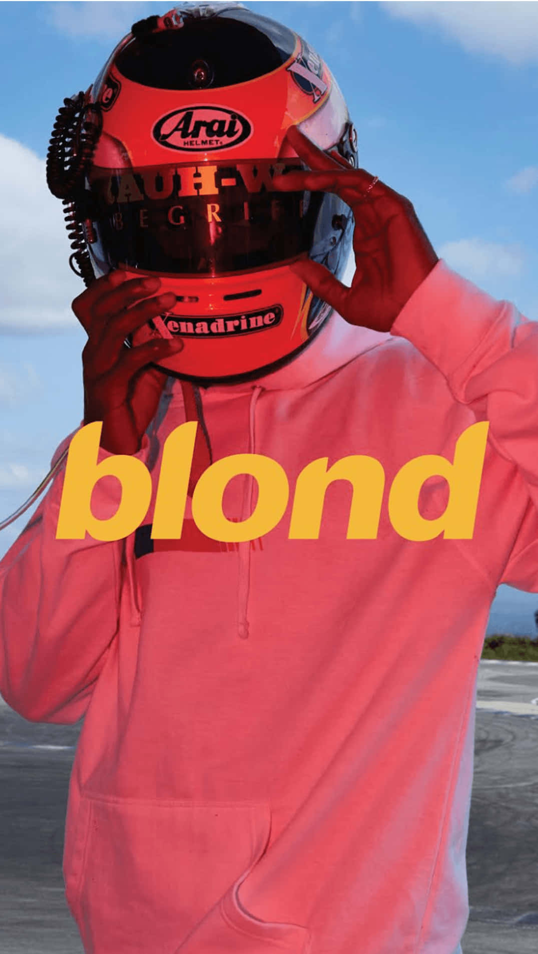 Elaclamado Álbum De Frank Ocean, Blonde. Fondo de pantalla