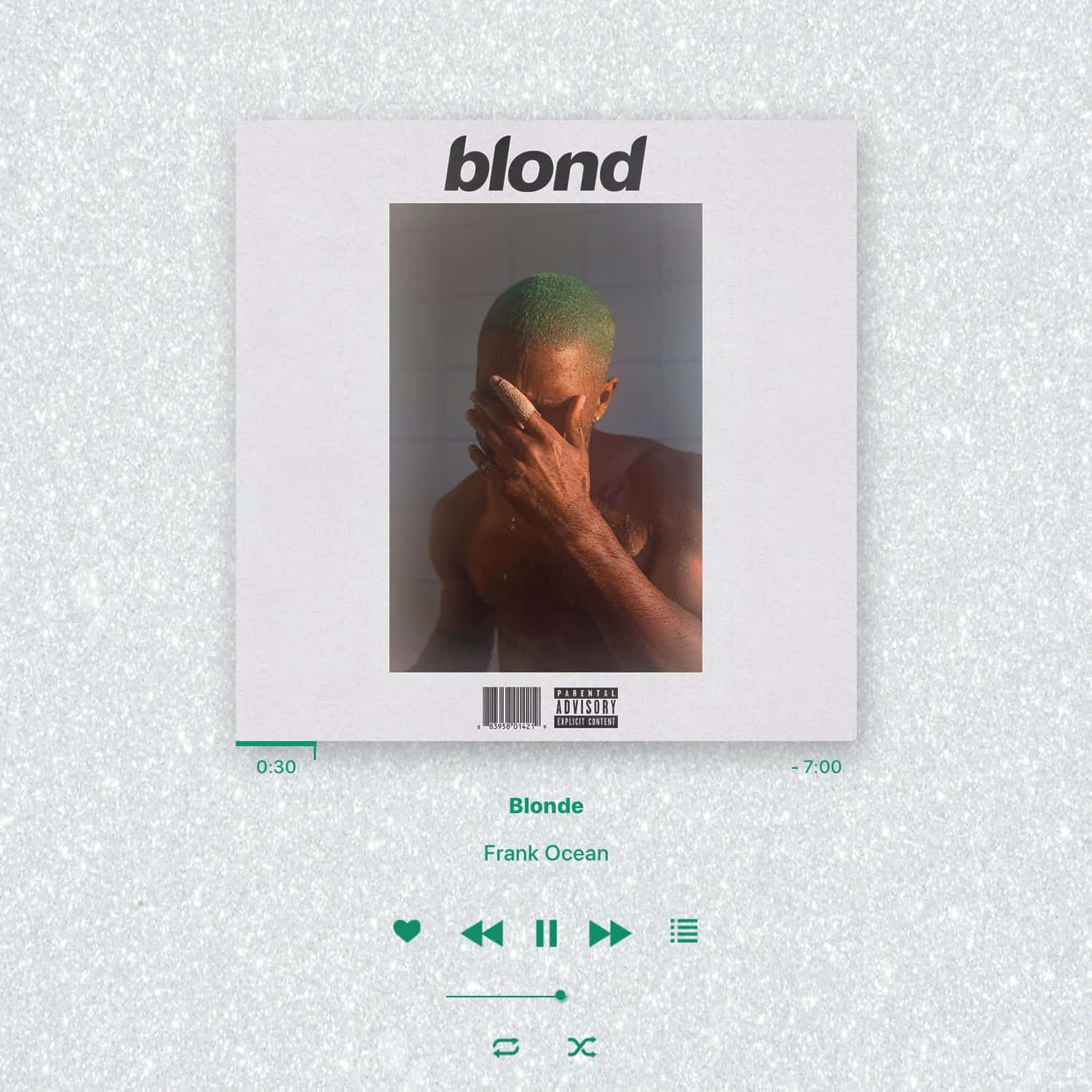 Frank Ocean Blonde Album Cover Wallpaper