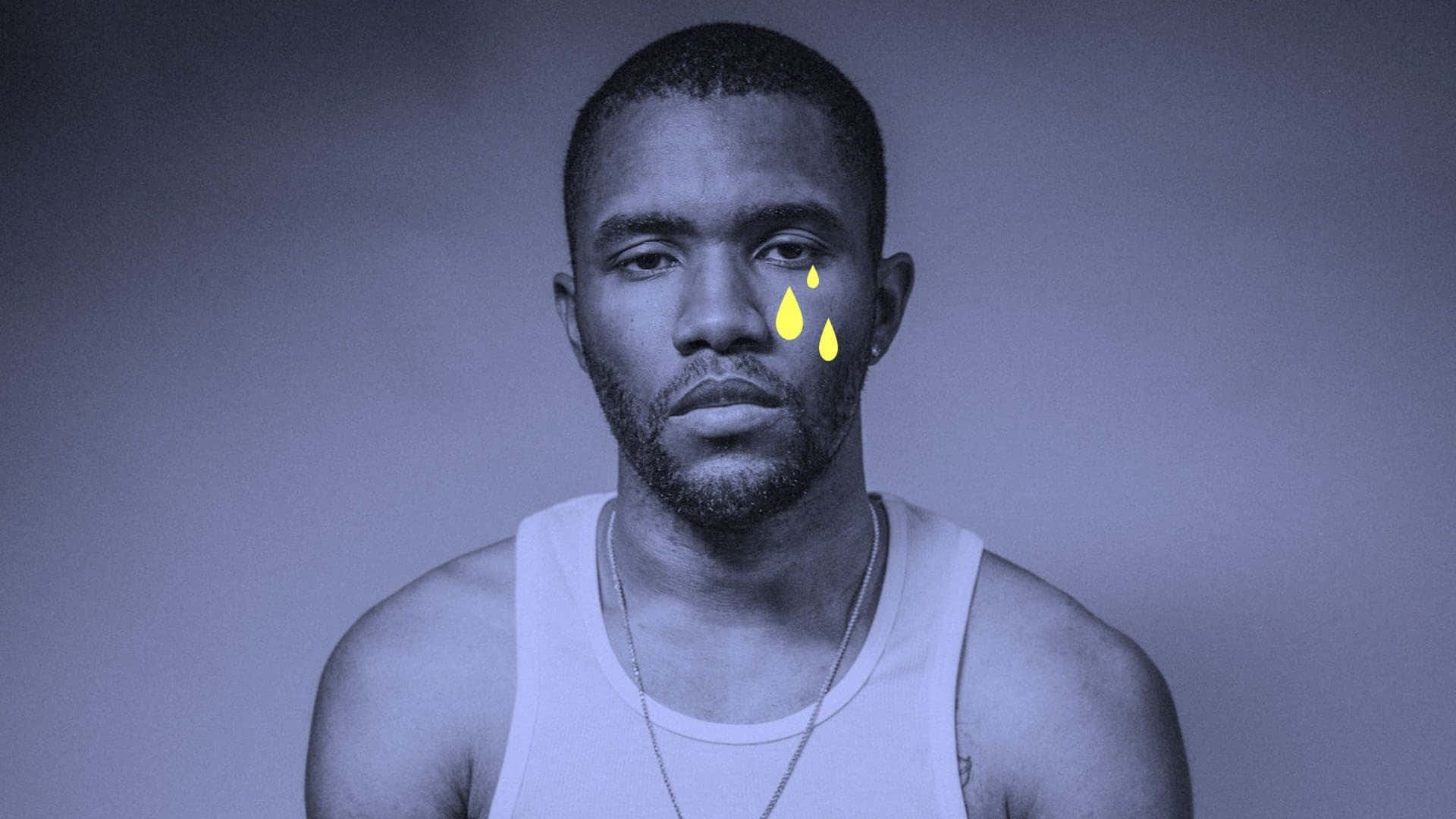 Estetika Biru Frank Ocean Wallpaper