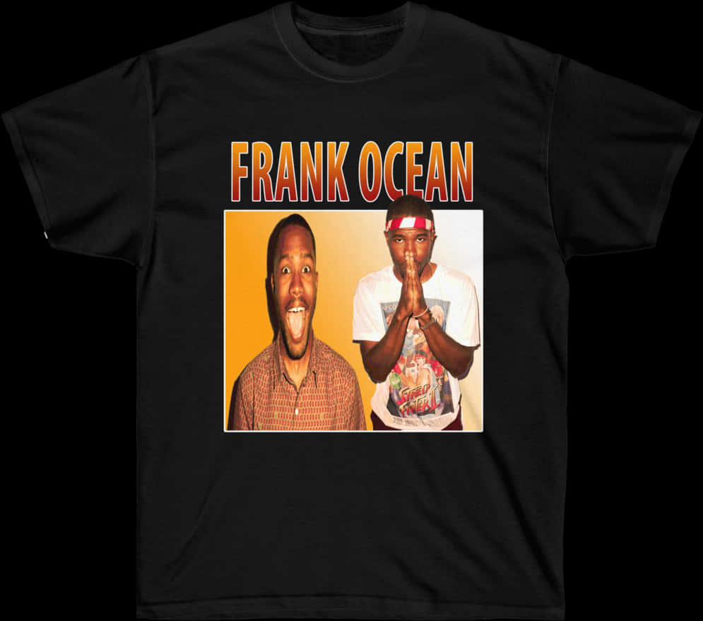 Frank Ocean Graphic T Shirt PNG