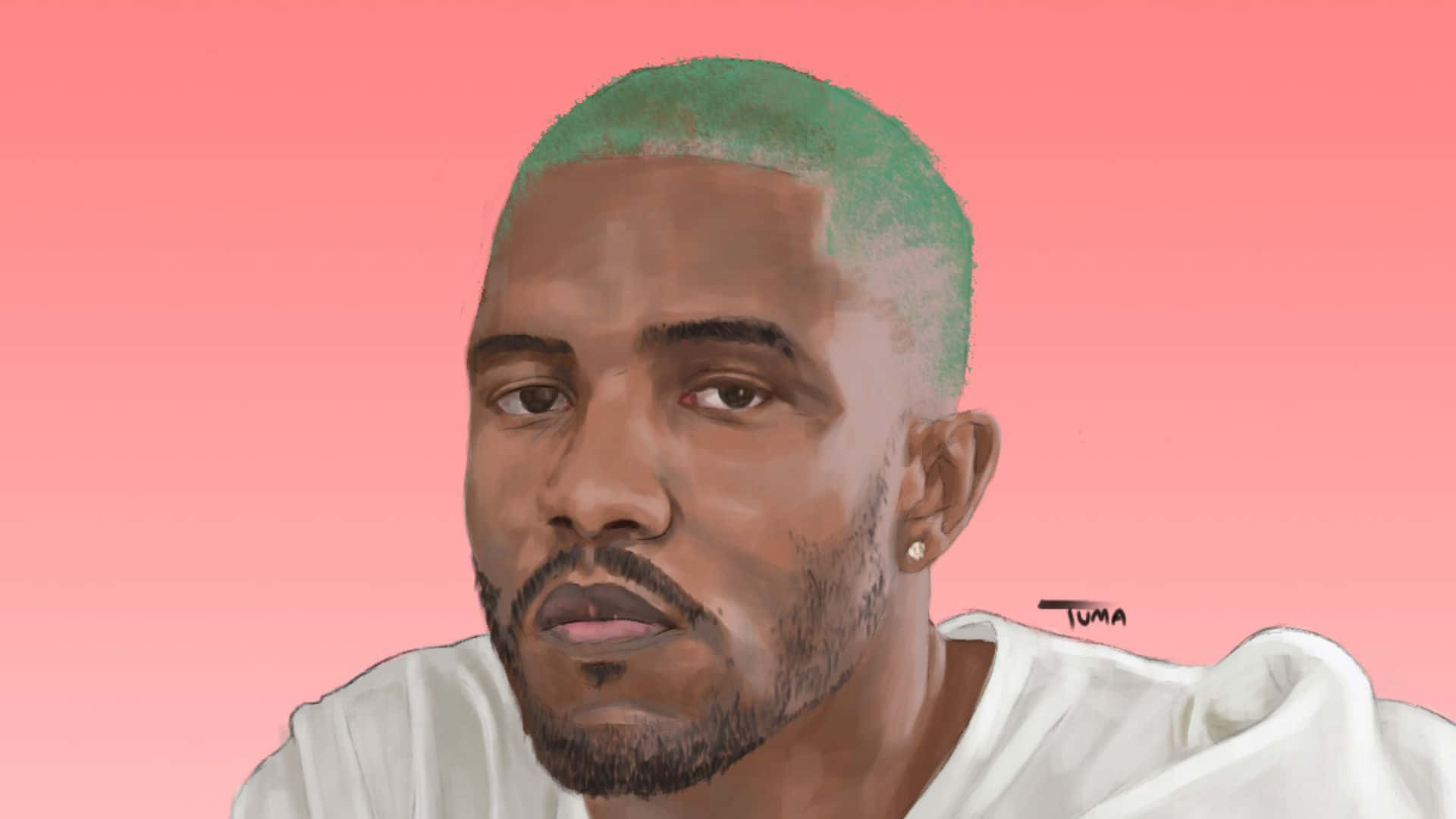 Frank Ocean Working On His Track Wallpaper