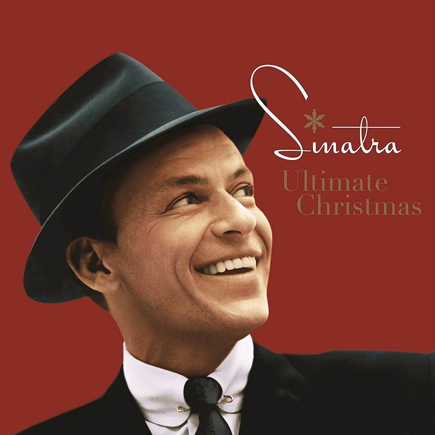 Frank Sinatra's 'Ultimate Christmas' album poster Wallpaper