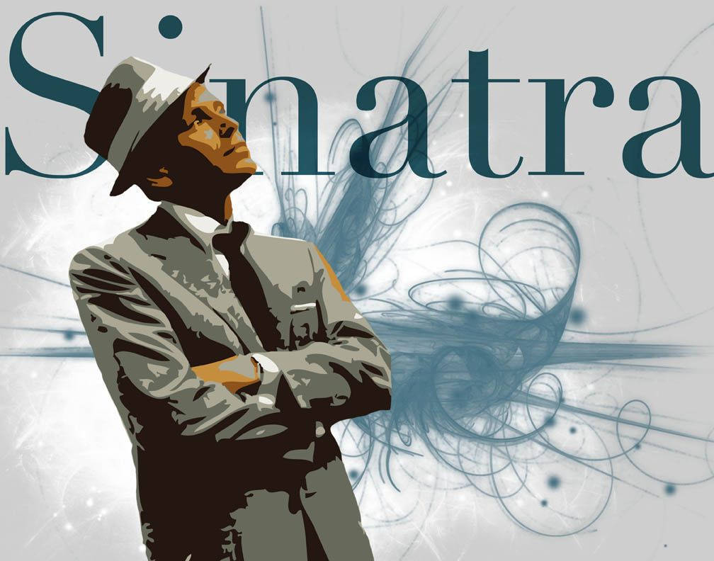 Frank Sinatra Vector Art Wallpaper