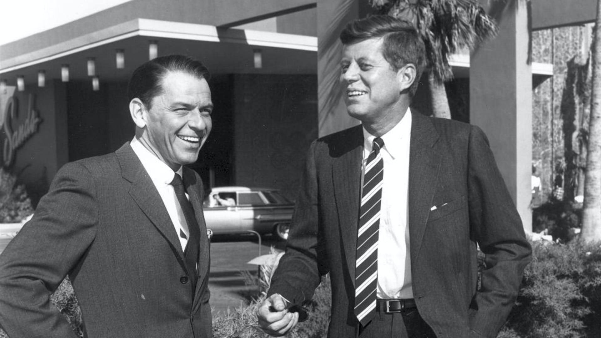 Frank Sinatra With President Kennedy Wallpaper