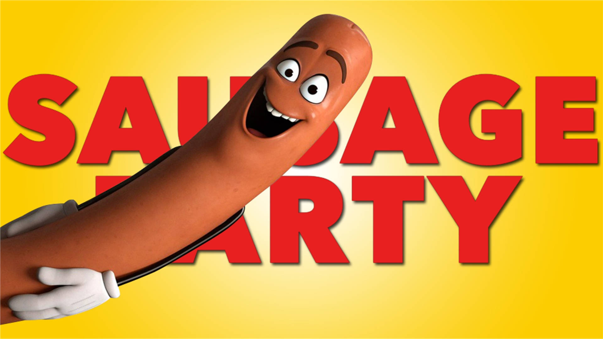 Frank Smiling Sausage Party Wallpaper