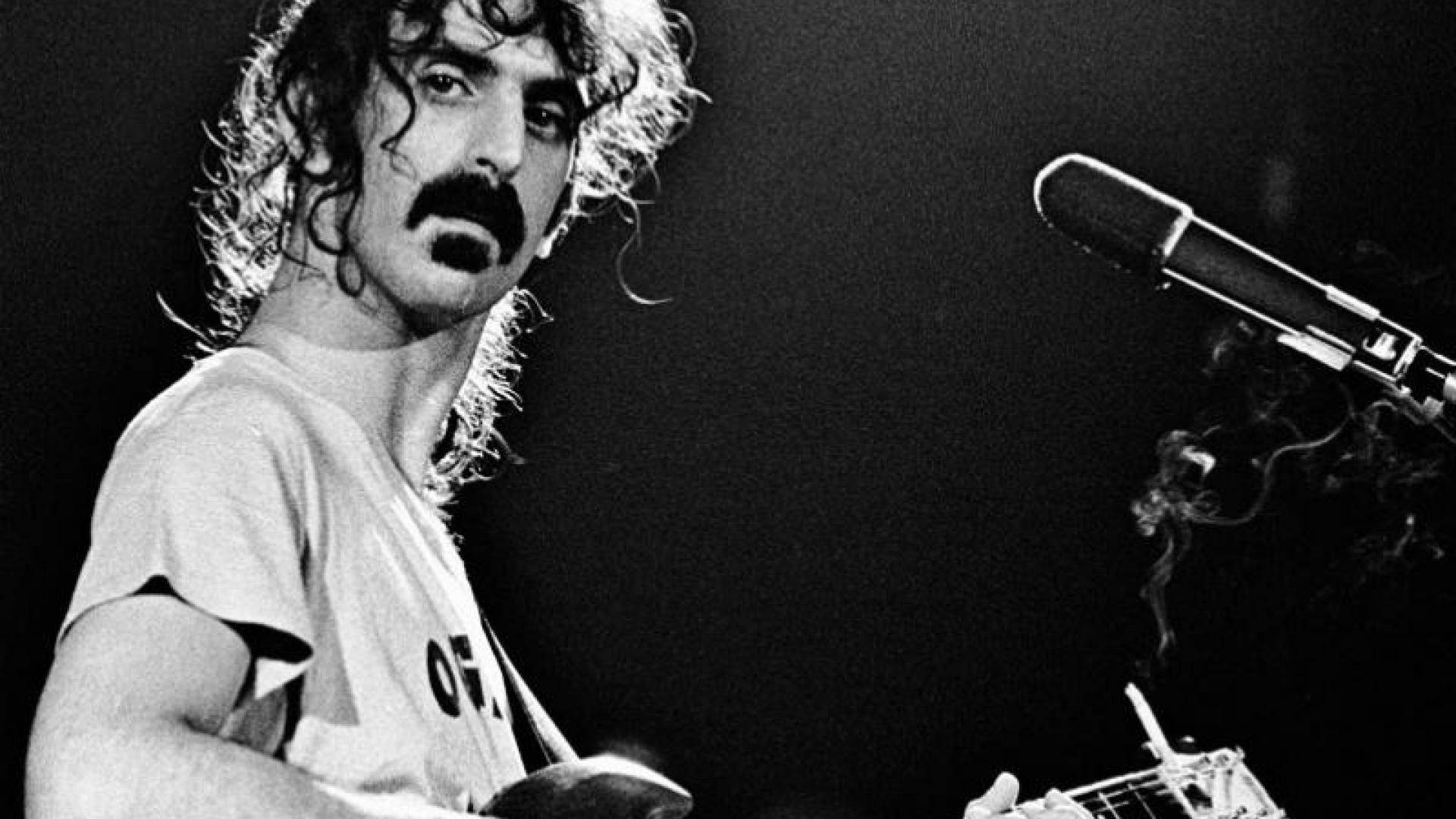 Lo Sguardo Di Frank Zappa Sfondo