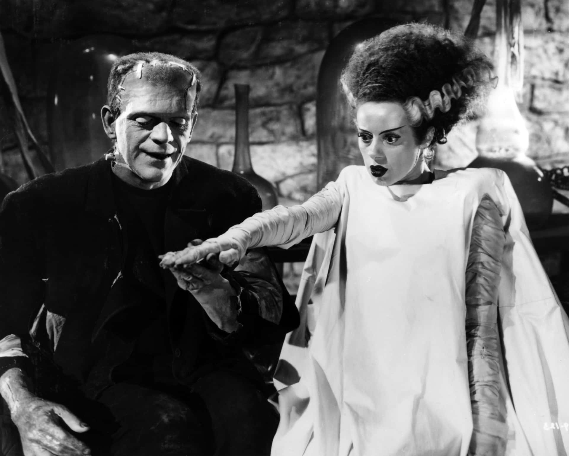Frankensteinaus Dem Hexenkessel Der Wissenschaft Beschworen