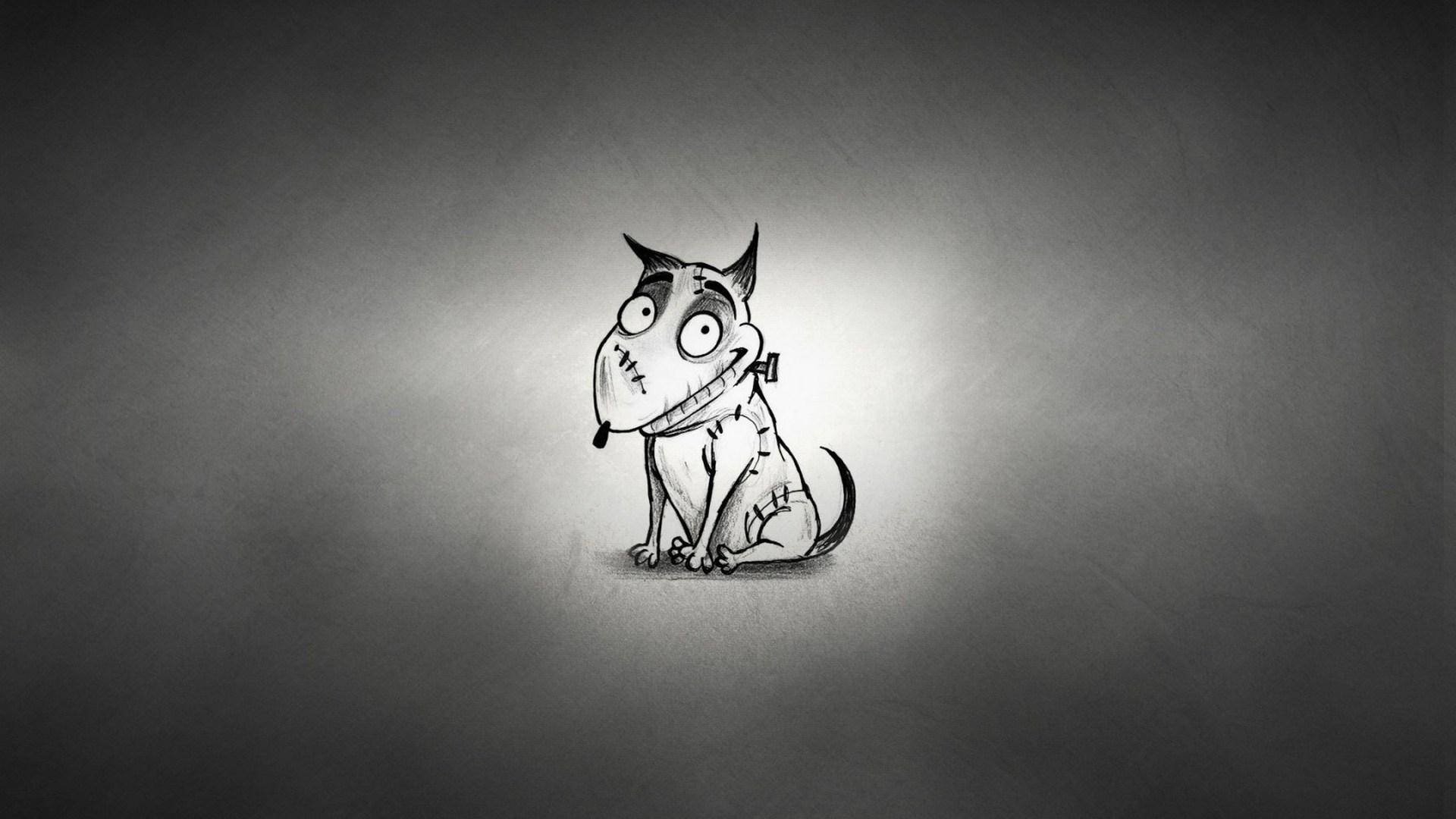 Frankenweenie Sparky Drawing Background