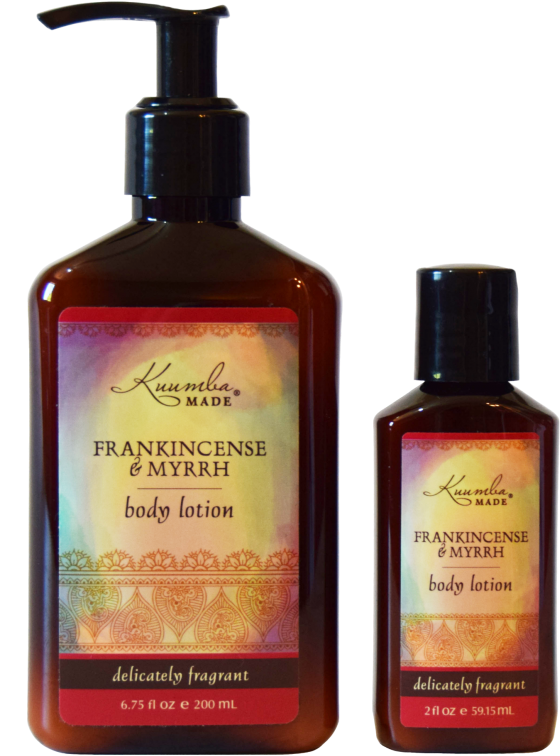 Download Frankincense Myrrh Body Lotion Bottles | Wallpapers.com