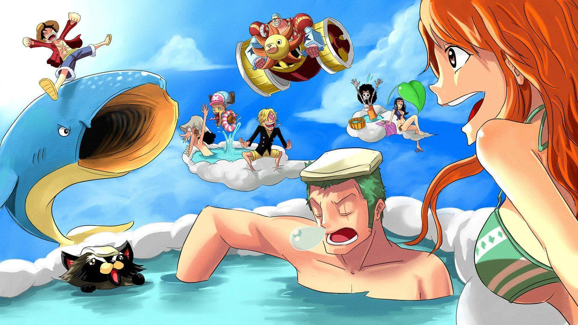 “Welcome to the world of Franky” Wallpaper