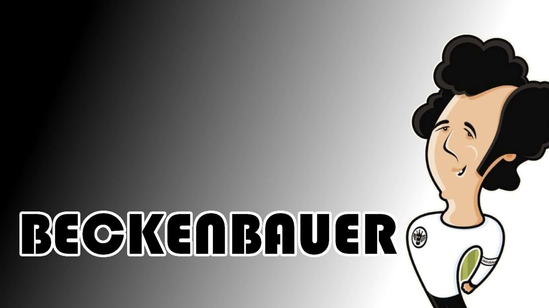 Franz Beckenbauer Animated Illustration Wallpaper
