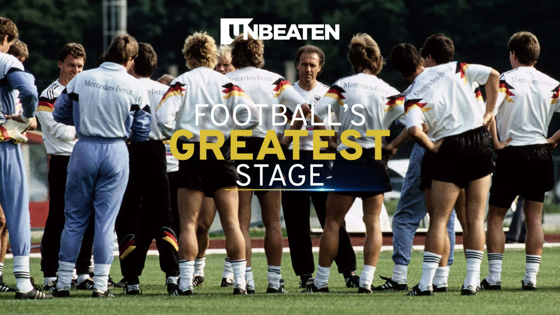 Franz Beckenbauer Football's Greatest Stage Wallpaper