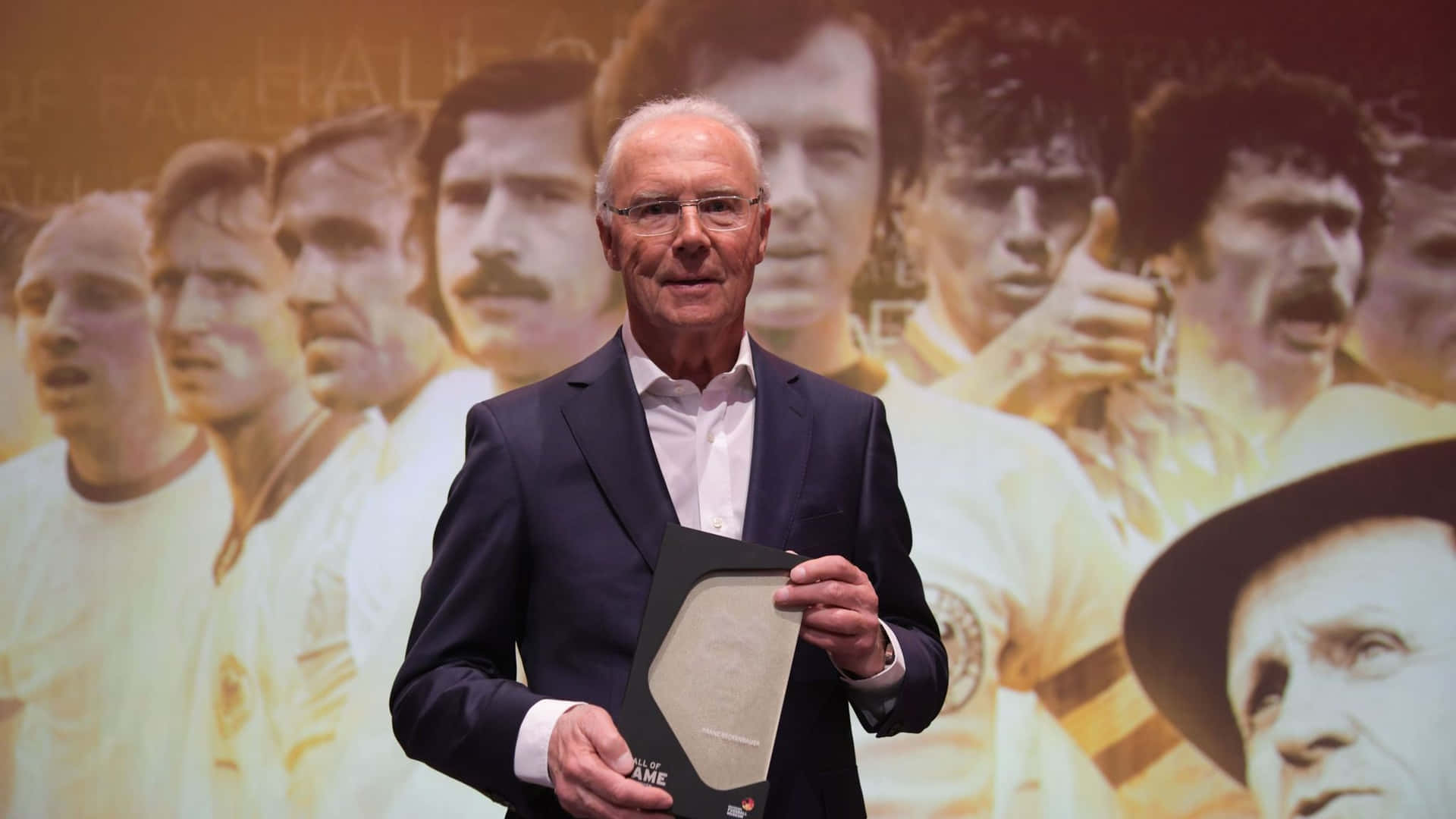 Franz Beckenbauer Team Manager baggrundsbillede Wallpaper