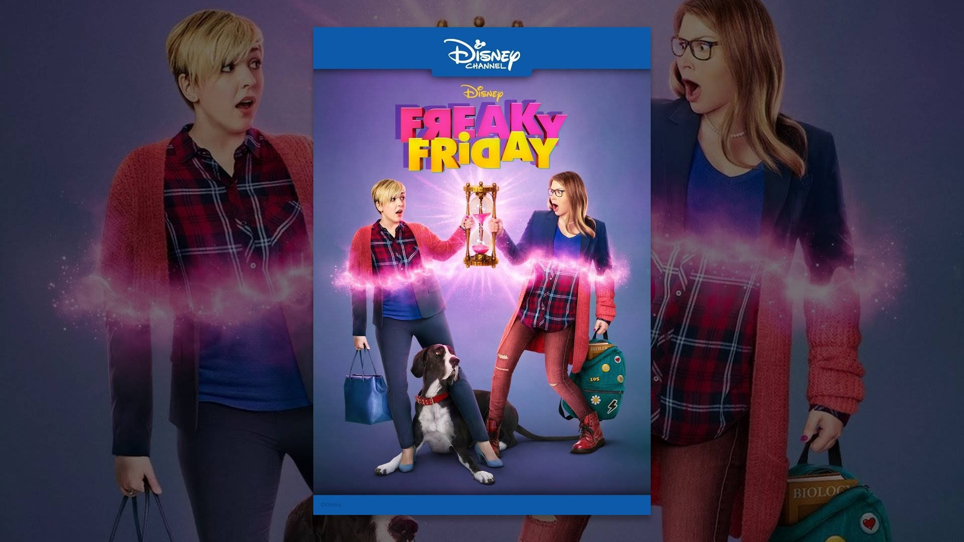 Freaky Friday Disney Movie Poster Background