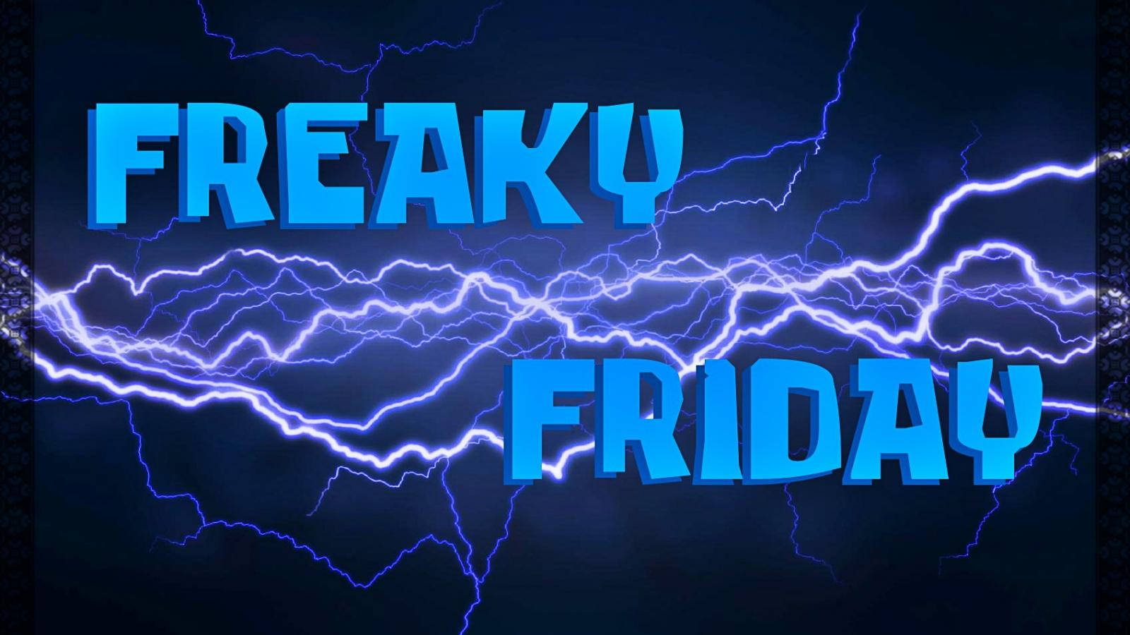 Freaky Friday Lightning Title Card Background