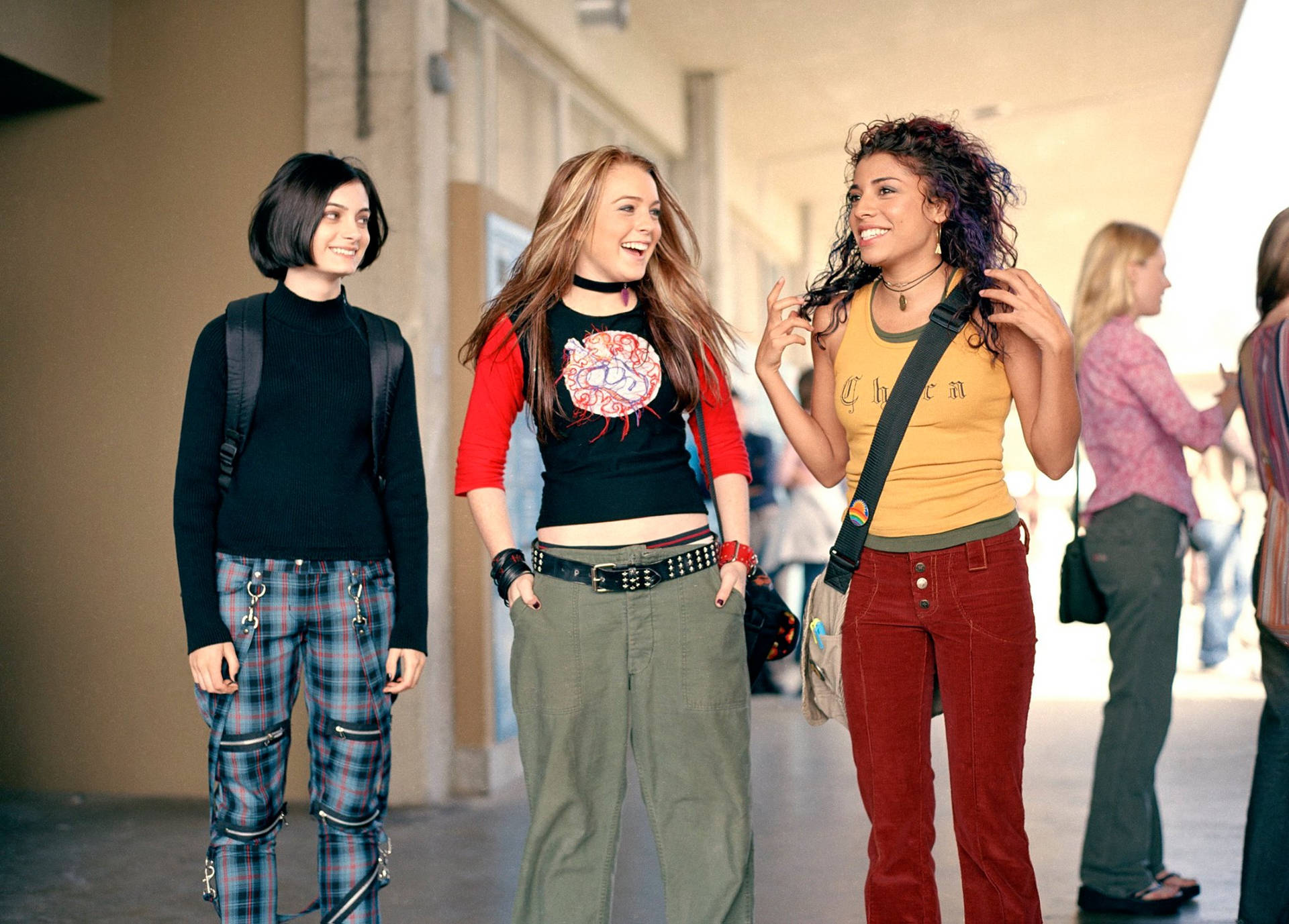 Freaky Friday Movie Teenage Girls Wallpaper