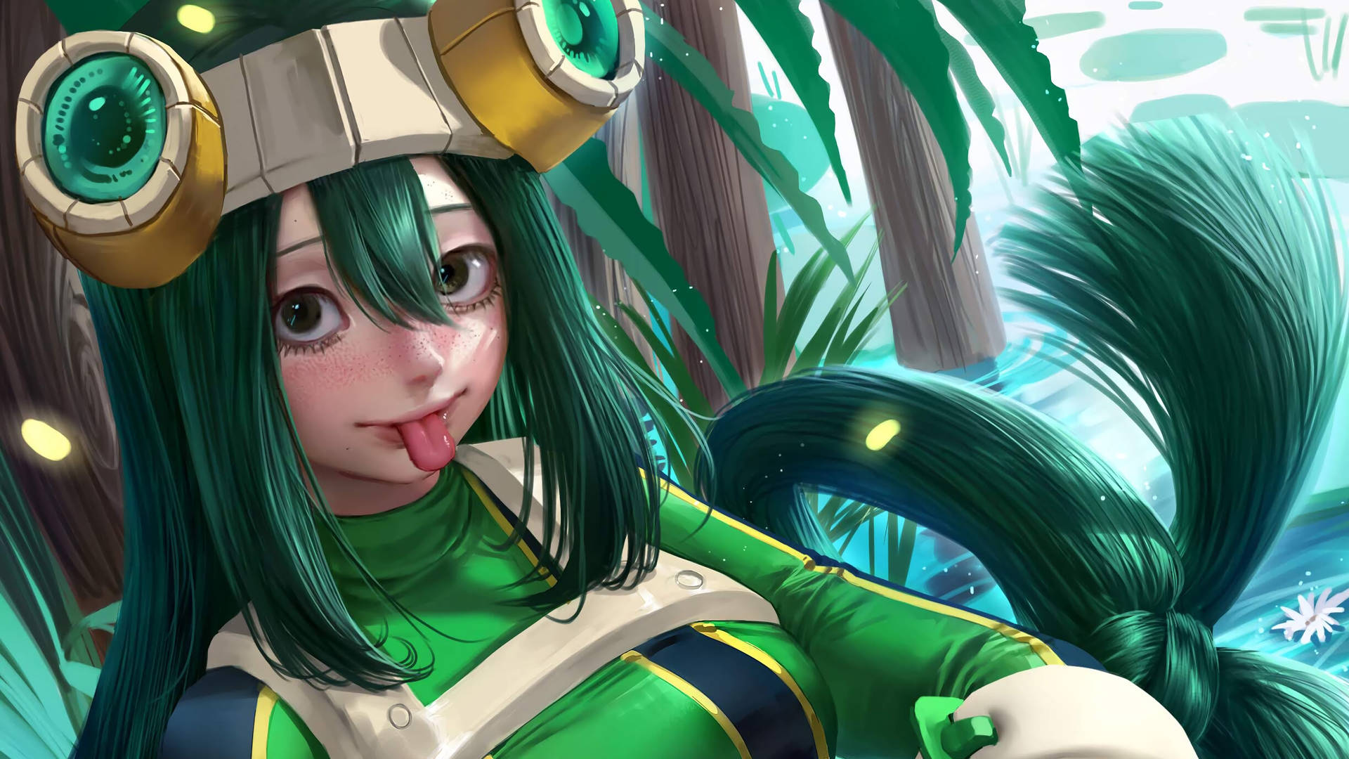 Freckled Froppy With Tongue Out