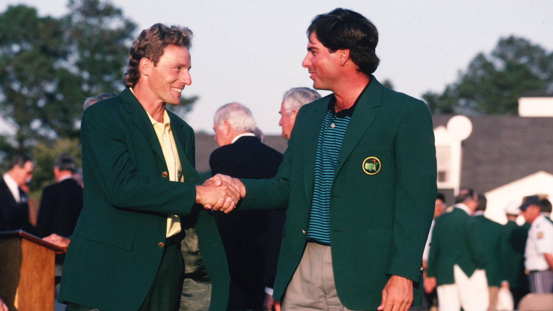 Fred Couples And Bernhard Langer Wallpaper