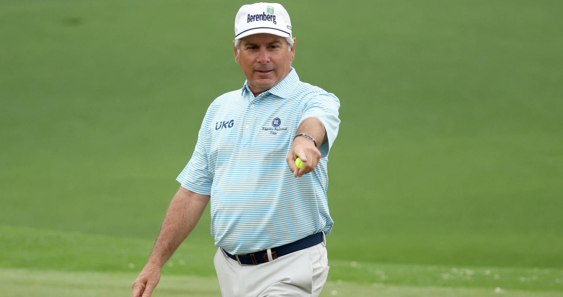 Fred Couples Pointing Wallpaper
