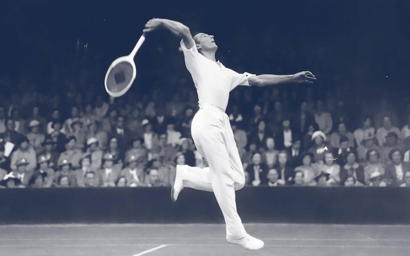 Fred Perry Serving Tennis Ball Wallpaper