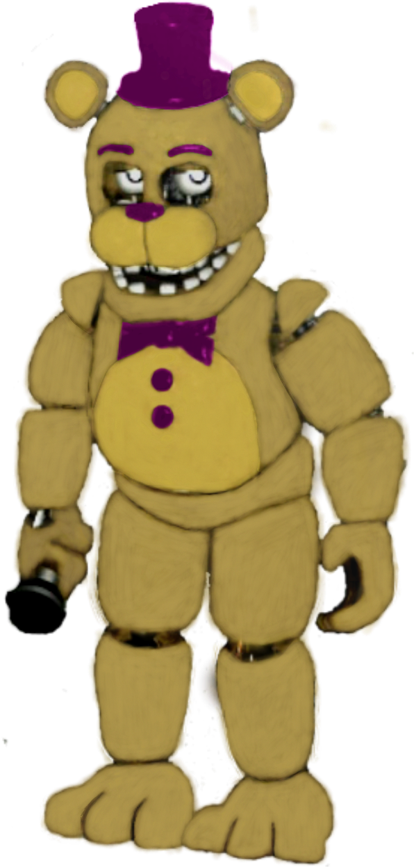 Fredbear Animated Character PNG