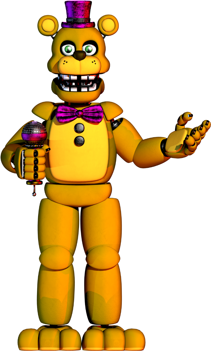 Download Fredbear Animatronic Character | Wallpapers.com