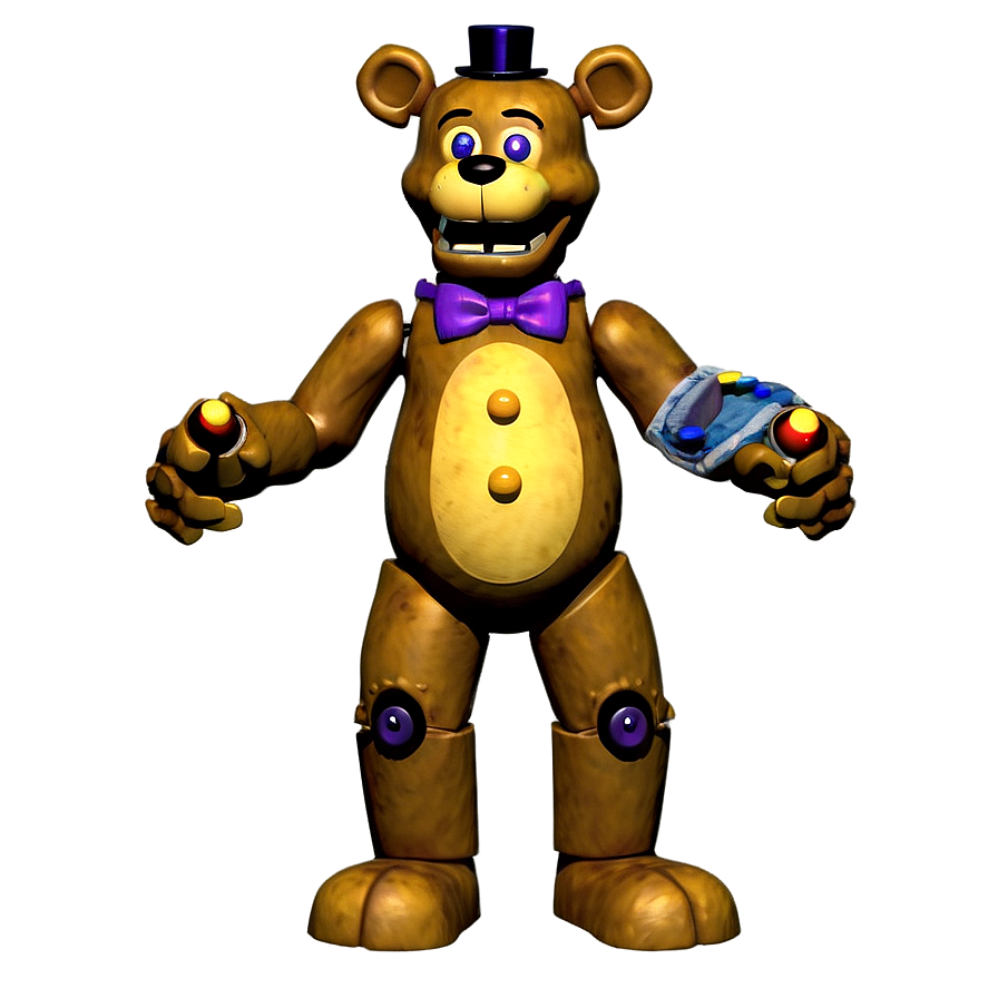 Download Fredbear In Action Png 06262024 | Wallpapers.com